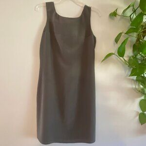 Cynthia Rowley 100% Silk Gray Dress - Bow Tie Back Size 6